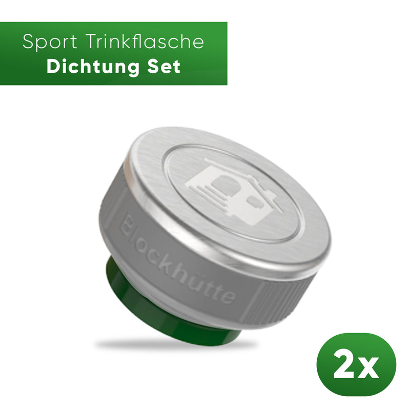 Edelstahl Sport Trinkflasche - Ersatz Dichtungen - Blockhütte